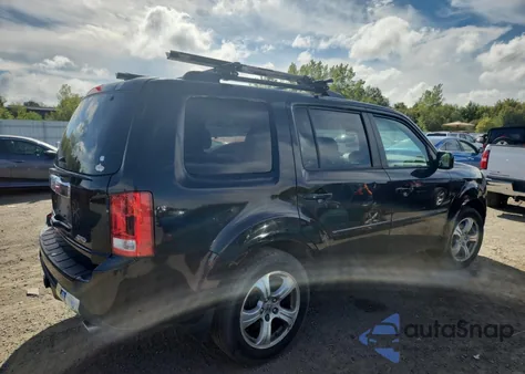 2014 Honda Pilot Exl z USA, uszkodzony, nr VIN 5FNYF4H56EB001641